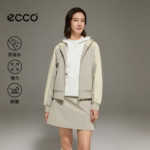 ECCO爱步女款高尔夫立领外套