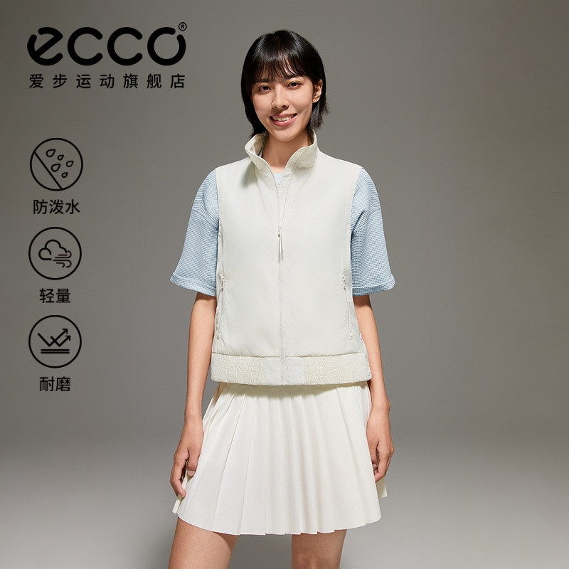 ECCO爱步高尔夫马甲 2026新款跑步运动服薄款背心女款EG261J028F