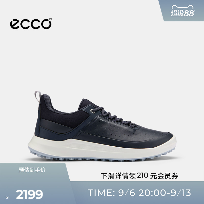 ECCO爱步高尔夫鞋男款 透气耐磨轻盈抓地 高尔夫核心 100824										