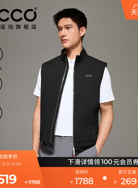 ECCO爱步高尔夫马甲 2026新款防水户外休闲运动服男款EG261J026