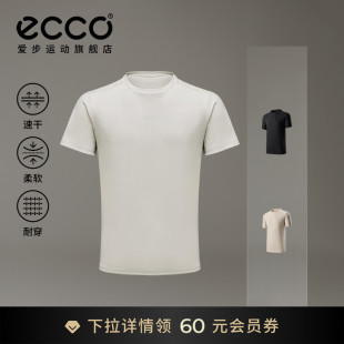 男女同款 T恤春夏ES251T017 百搭休闲户外运动短袖 ECCO爱步短袖