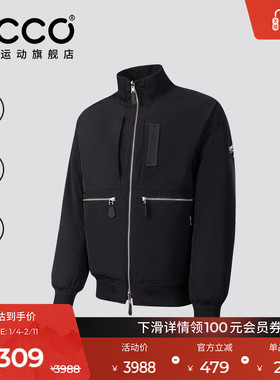 ECCO×白山联名胶囊系列 户外运动保暖抗寒羽绒服外套男EW24AWJ05