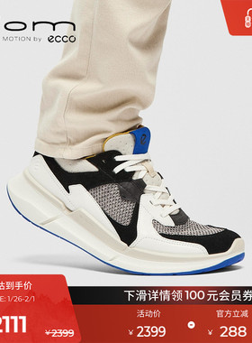 ECCO爱步款轻盈缓震运动休闲秋季跑鞋男款 健步BIOM2.2 830774
