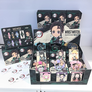 正版青壹坊鬼灭之刃手表第一弹盲盒蝴蝶忍系列手游动漫周边礼物女