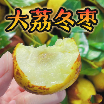大荔冬枣新鲜水果陕西特产当即应季大枣脆多汁甜当季整箱礼盒包邮