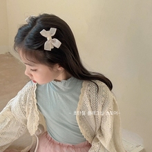 韩国甜美公主蝴蝶结发夹儿童头饰刘海碎发夹子小女孩发卡女童发饰