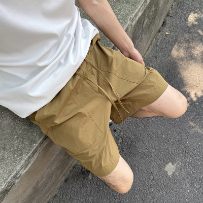 NickTian松紧速干运动沙滩短裤