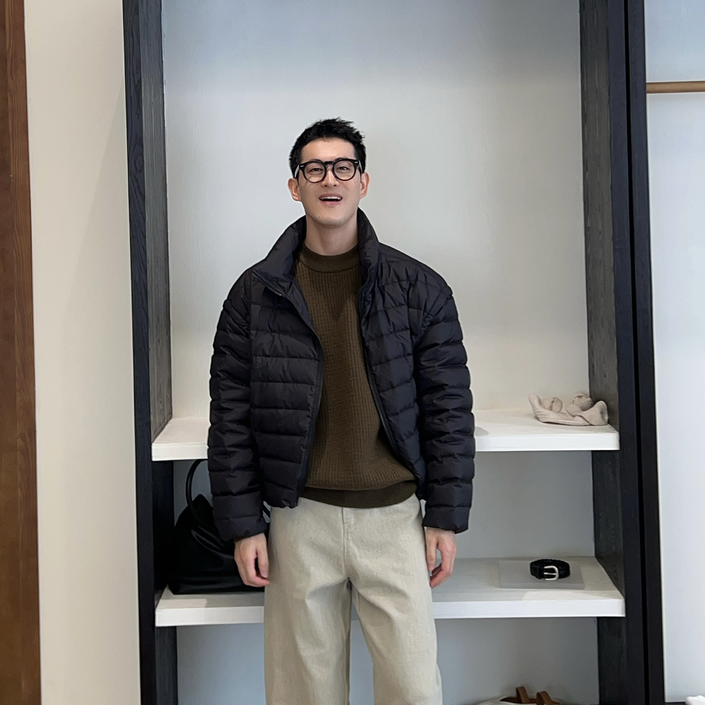 NickTian宽松90白鸭绒羽绒服