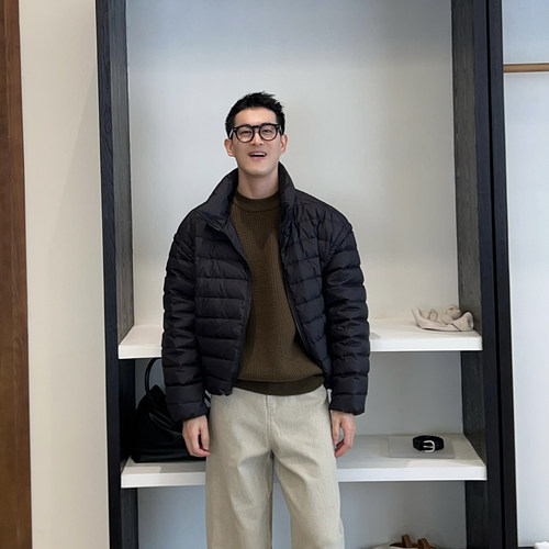 NickTian宽松90白鸭绒羽绒服