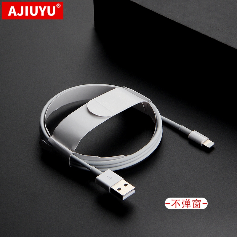 AJIUYU iPad数据线适用于苹果平板充电线iPad10.2/9.7/10.5/air3/air2/1/pro/mini5/4/平板电脑lightning线