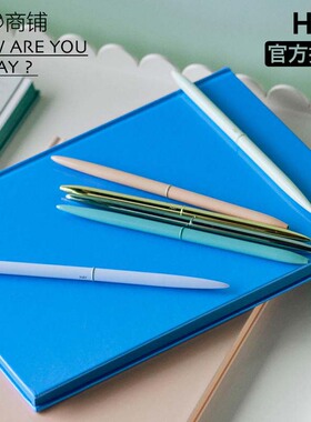 今日商铺官方授权HAY Bullet子弹头伸缩笔旋转式金属彩虹色