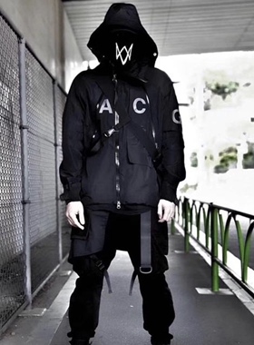 Acg机能山脉冲锋衣二合一外套男女秋冬季新款防水骑行滑雪夹克22S