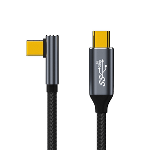 摩可灵VR串流线Oculus quest2数据线Pico neo3/4link充电头盔眼镜联机连接电脑主机Type-C弯头配件typec线10G