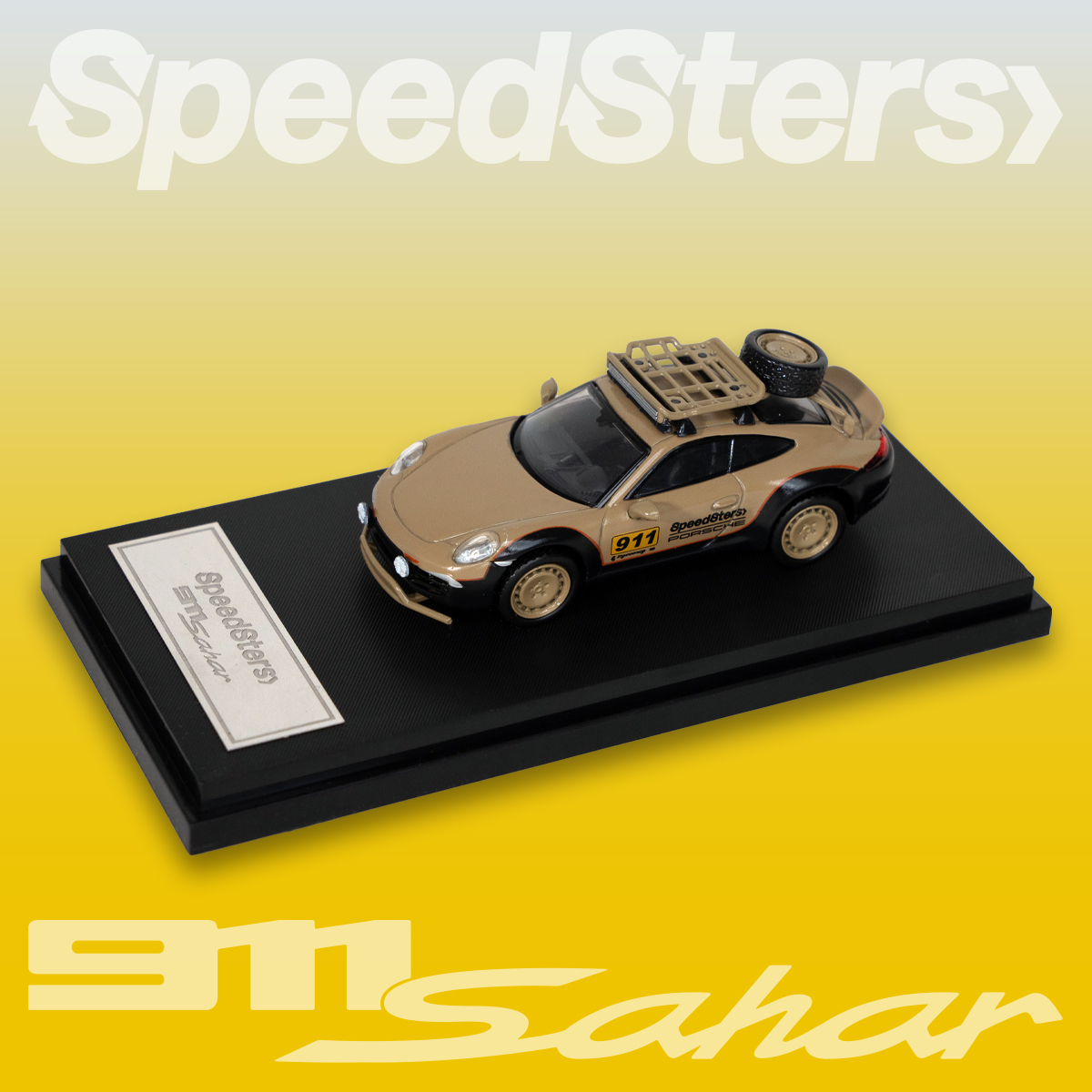极速拍档 1:64 911 大沙海 Sahar 合金 车模 尾款 SPEEDSTERS