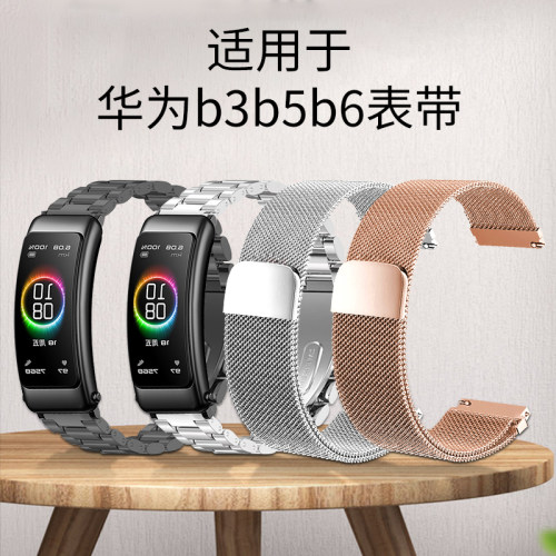 云顶华为B3/B6/B7手环金属表带