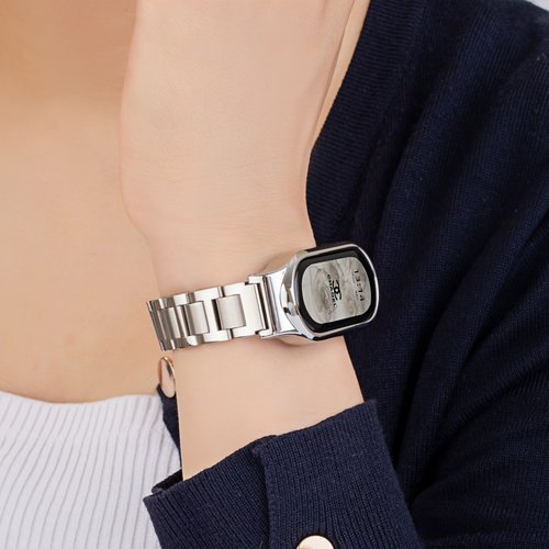 云顶适用小米手环蓝气球金属表带