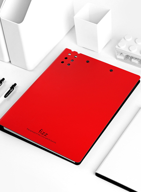 fizz办公用资料夹文件夹a4板夹试卷夹长押夹试卷整理神器文件收纳