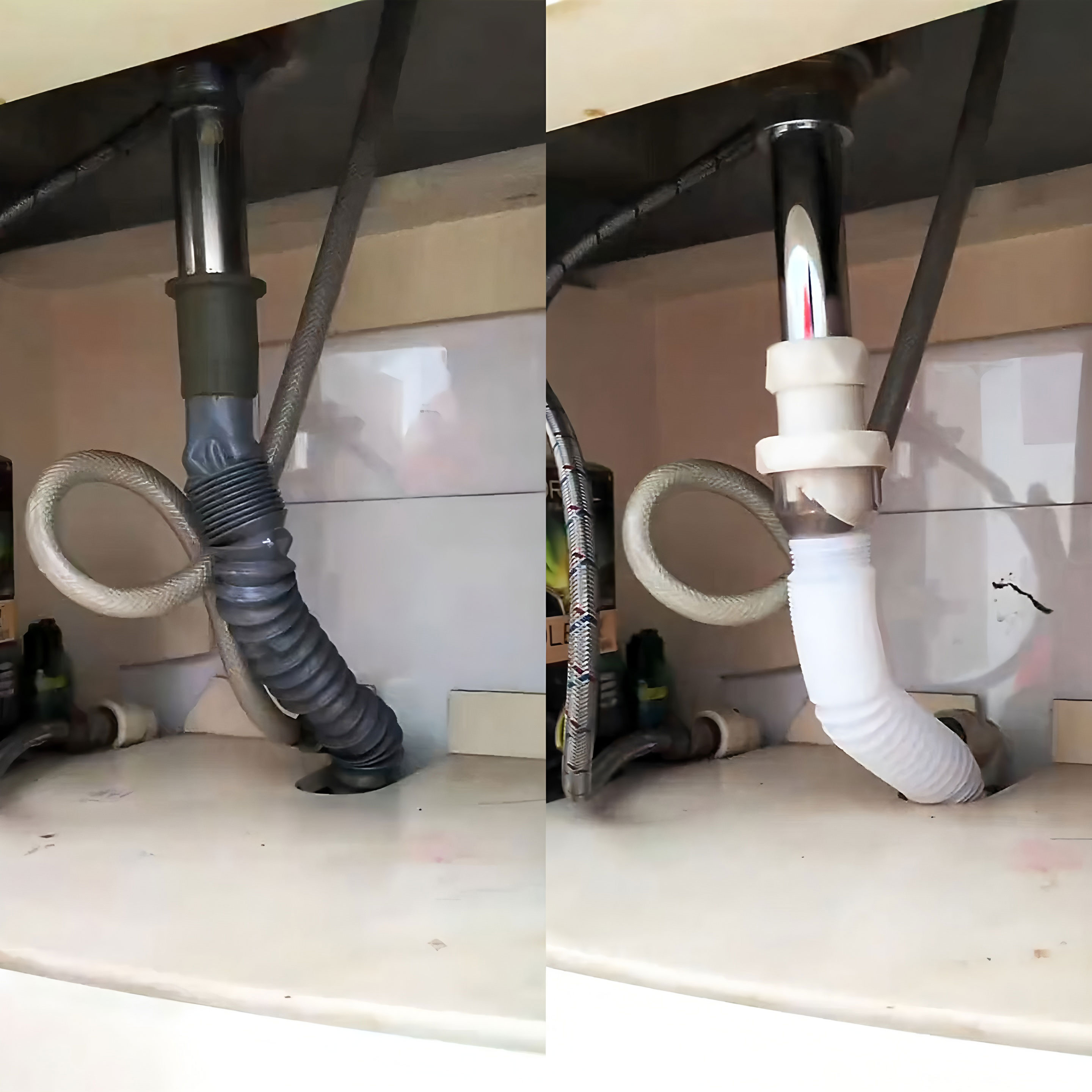 洗手盆下水管防臭套装墙排下水管