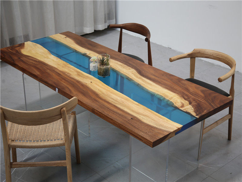 朽木传奇 190-80-4.5 b 胡桃木树脂大板