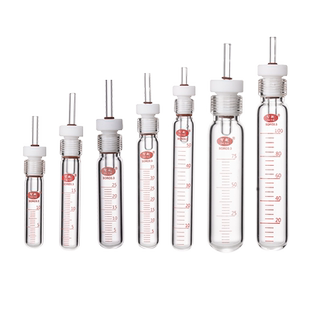 具导气管厚壁耐压管耐高温玻璃导气管耐压瓶真空接口氨基酸蛋白质真空水解管