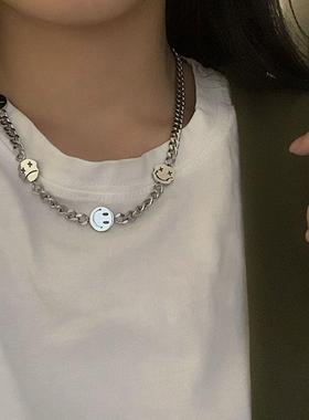 儿童项链男孩潮流男童潮酷链子挂件嘻哈装饰街舞走秀表演颈链配饰