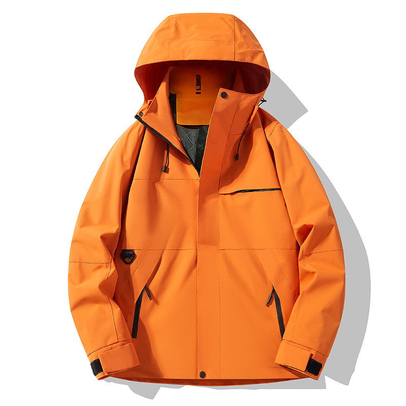 2025男女外套冲锋衣登山服户外防水情侣款高品质夹克潮流连帽风衣