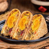 温州桥墩特产手工老式 大月饼中秋送礼佳品肉松蛋黄鲜肉五仁礼盒装