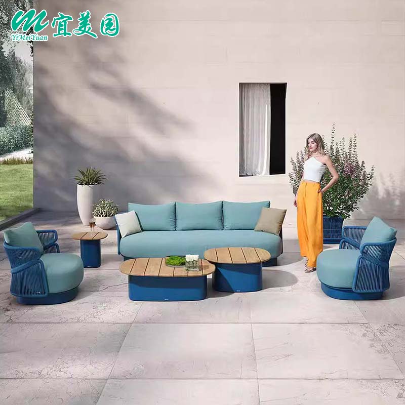 户外藤编沙发防雨防晒