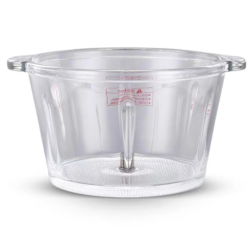 康佳绞肉机配件玻璃碗盆不锈钢杯绞肉碗搅拌缸桶盒子通用配件