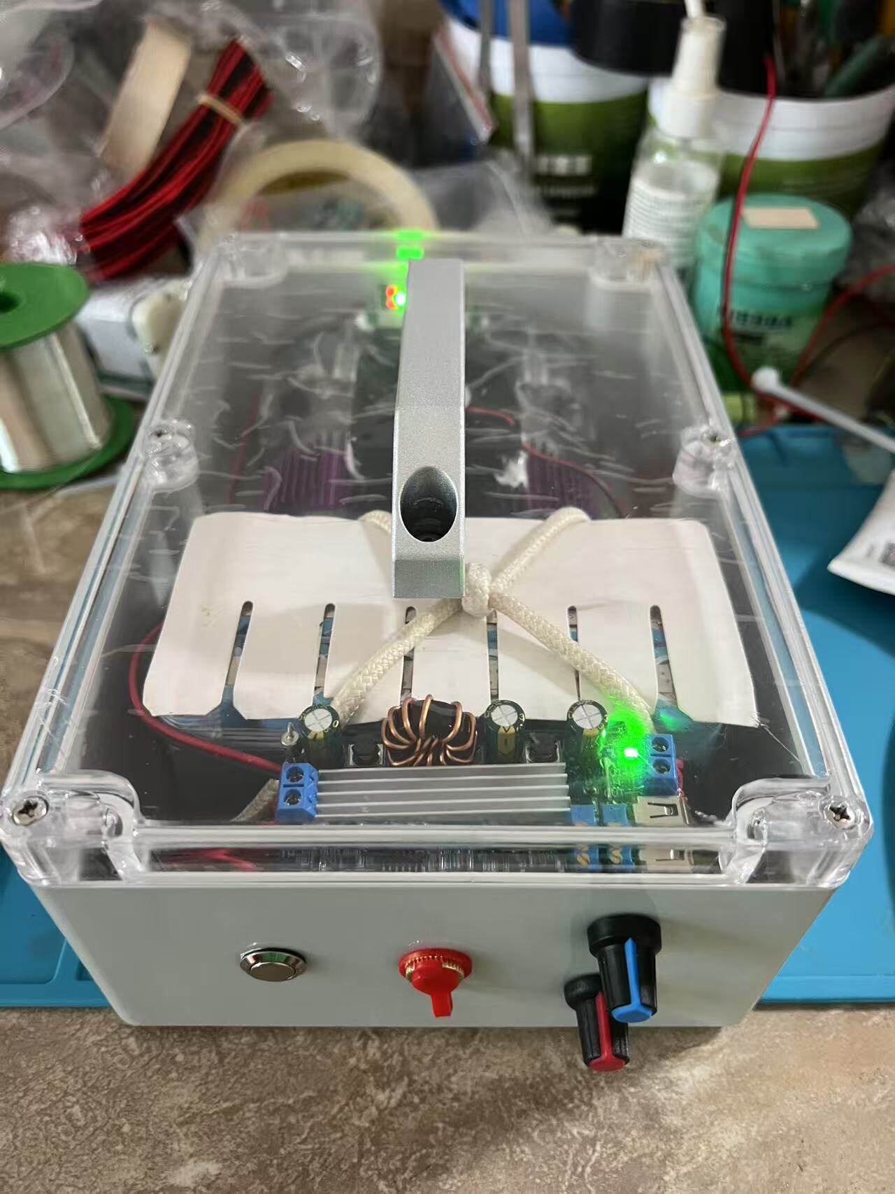 双控双开增氧气泵进口无刷电机1鱼塘增氧机/涌浪机/