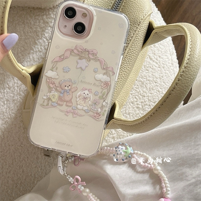 双层imd蝴蝶结手机壳iPhone16