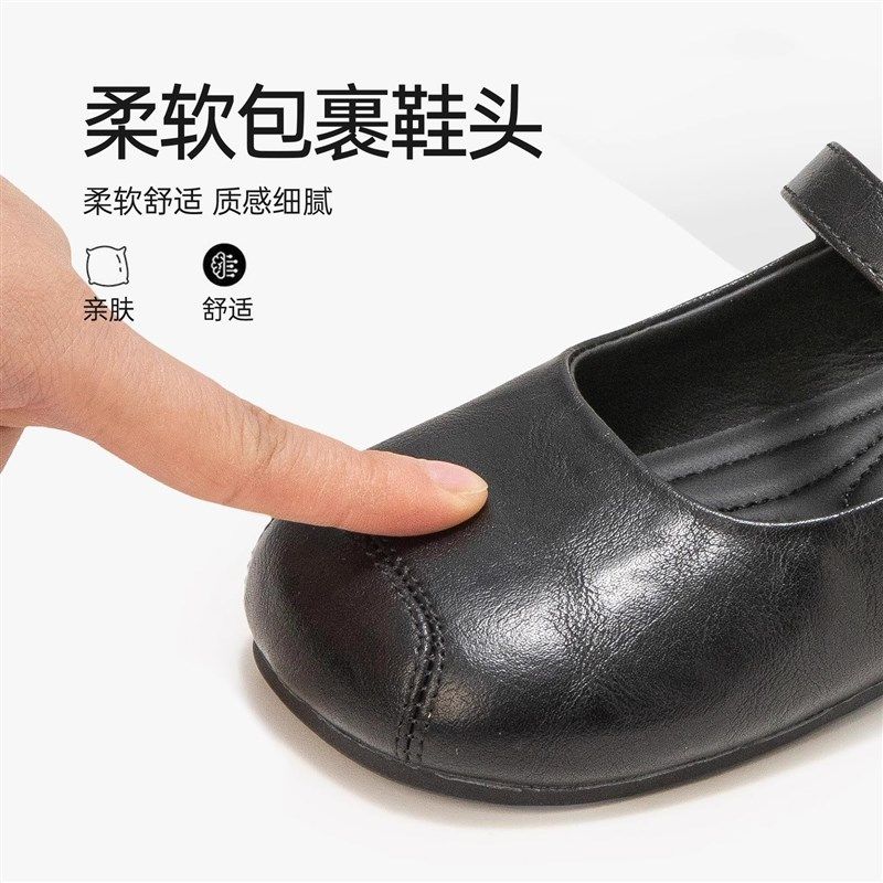 女童小皮鞋小女孩公主鞋洋气韩系软底女宝宝豆豆鞋子2025夏秋新款,童鞋/婴儿鞋/亲子鞋,皮鞋,淘宝优惠券,粉丝福利购,淘宝优惠卷