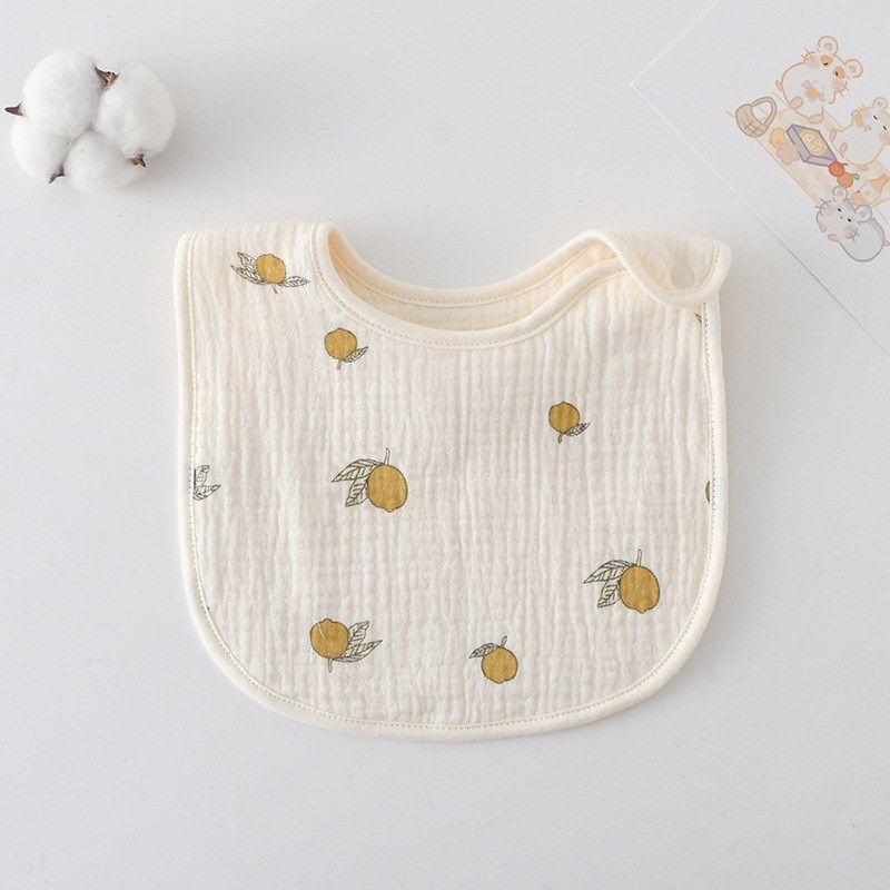 吸水透气6层纱布儿童口水兜宝宝围嘴吐奶口水巾婴儿夏季口水围兜,婴童用品,口水巾,淘宝优惠券,粉丝福利购,淘宝优惠卷