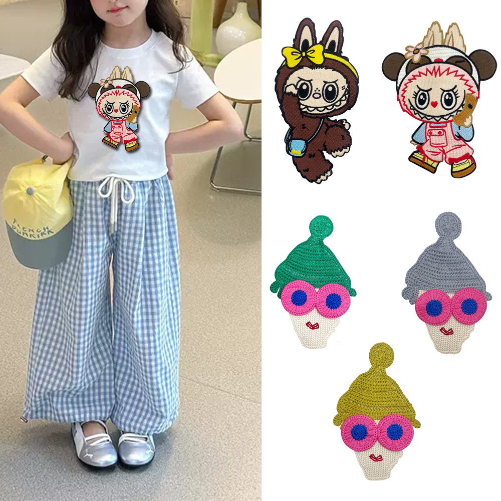 刺绣拉布布潮流帽子短袖包袋辅料