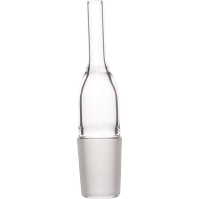 玻璃温度计套管螺口/一端封口套管14/19/24/29/34#磨口标口搅拌器套管下口长40/100mm实验室化玻器材
