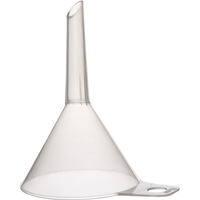 三角漏斗PP聚丙烯塑料带柄广口分液尖头过滤漏斗耐高低温耐酸碱40/50/65/75/90/100/120/150ml实验室耗材漏斗