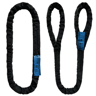 黑色舞台专用吊带演出桁架柔性圆形环型起重吊装带软布吊绳2吨3吨