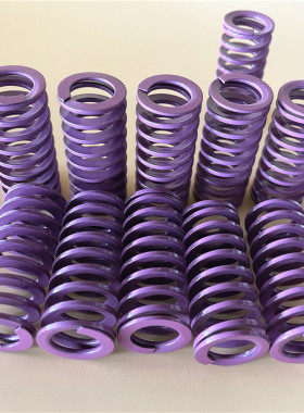 紫色弹簧SWC盘起矩形弹簧SSWC怡合达压缩弹簧YSWC16 18 20 22 25