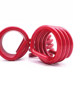 滑板车扭簧 红色YOW S5减震弹簧 陆地冲浪滑板扭转支架弹簧