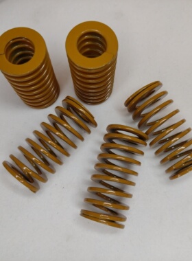 日本大同黄色弹簧原装进口YEL模具弹簧DAI SPRING弹簧SWF黄弹簧