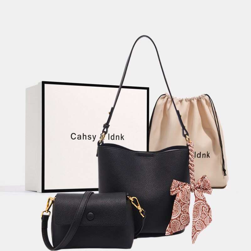 康泰娜包包女2025新款原创轻奢软皮荔枝纹单肩精致时尚百搭