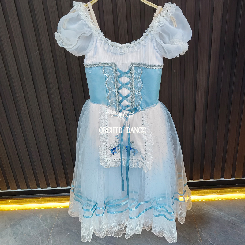 吉赛尔农民演出服大人儿童比赛服