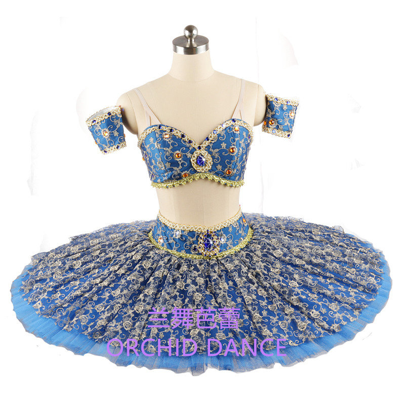 芭蕾表演服海盗分体儿童定制裙