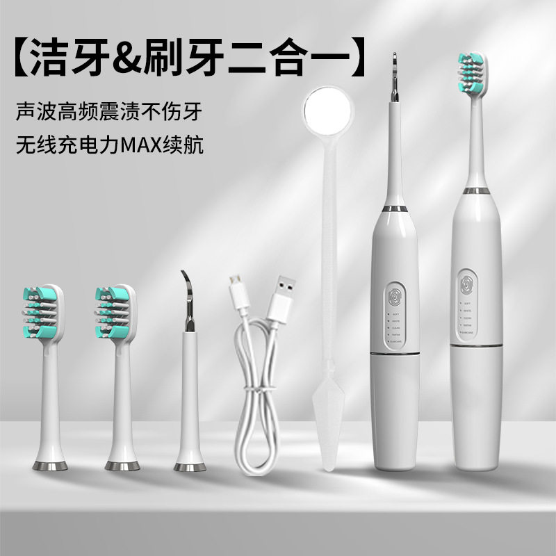 牙齿清洁器磨牙器洗牙器洁牙机美白电动牙垢牙科工具牙结石去除器