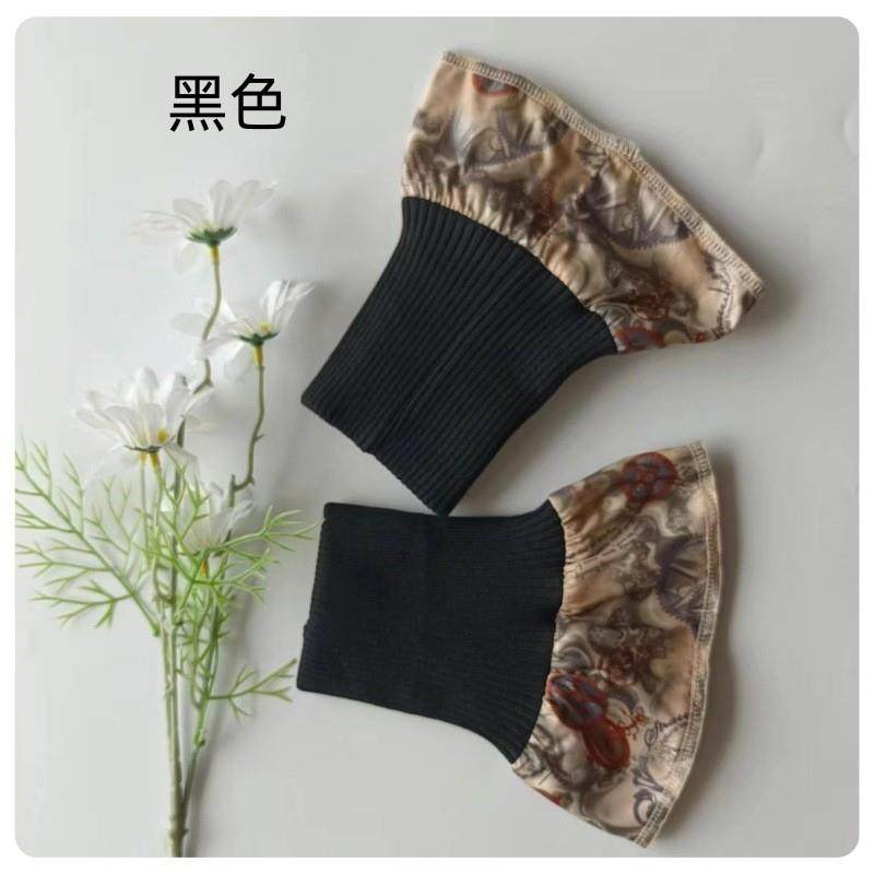 羽绒服袖口棉衣加厚带袖摆