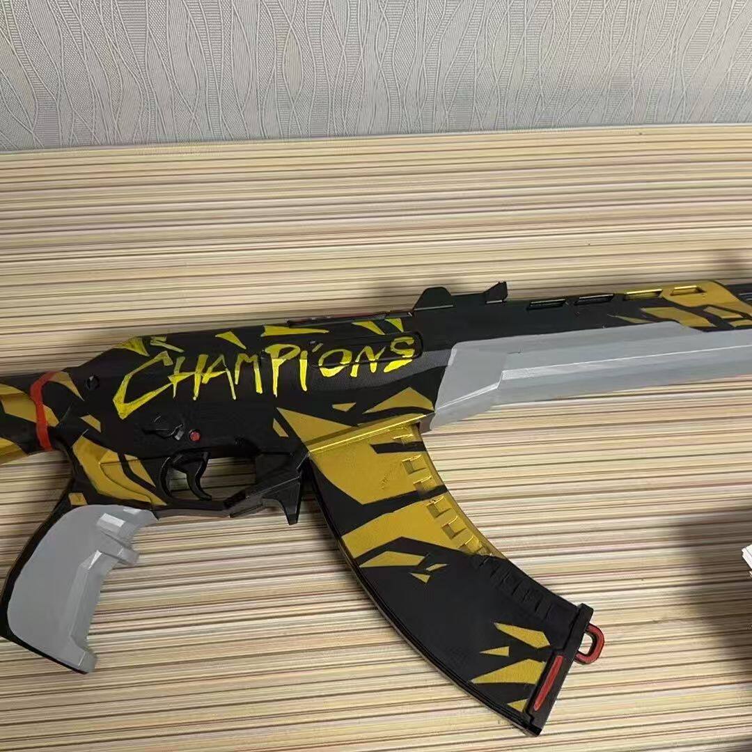 无畏契约21冠军狂徒ak模型枪