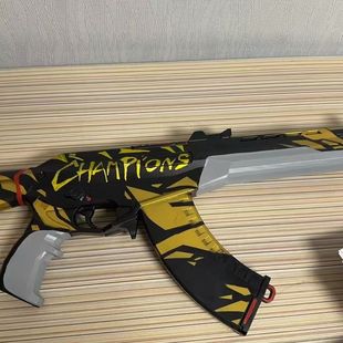 无畏契约瓦罗兰特 21年冠军狂徒ak模型枪cos道具现货枪模型