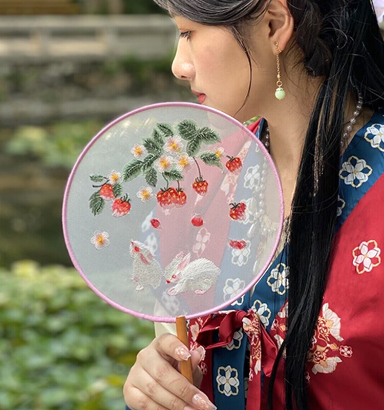 자수 DIY 수제 자수 팬 소재 패키지 골동품 리본 자수 스탬프 자수 SU 자수 HANFU 액세서리