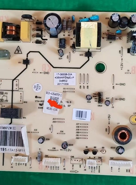 适用美的冰箱BCD-435WKPZM(E)-P主控板17-08306-00A电源板电路板