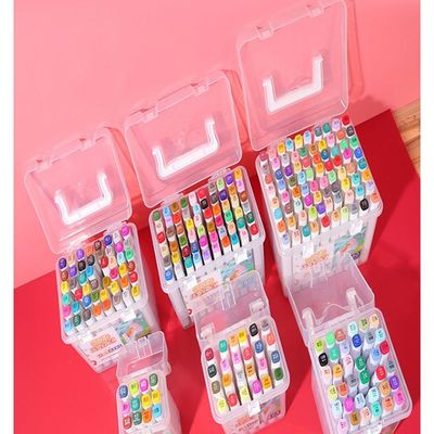 软头丙烯彩笔电镀马克笔单色绘画工具